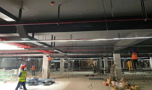 搶干快干抓精品｜江東毛店項目完成地下室安裝樣板多方評審，建筑物電力系統安裝穩步推進